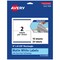 Avery TrueBlock Matte White Paper Labels, 5" x 8-1/8" Rectangle